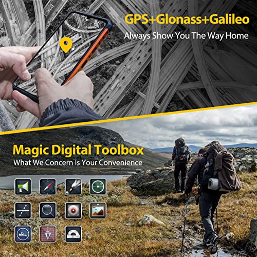 Ulefone Armor 8 Rugged Cell Phones Unlocked, Waterproof Phone 4Gb Ram 64Gb Rom 256Gb Expansion, 16Mp+5Mp+2Mp Camera, Android 11 Octa-Core, 6.1 Inch Display, Nfc, Otg, Gps, 5G Wifi, Global Version, Red #TOP5