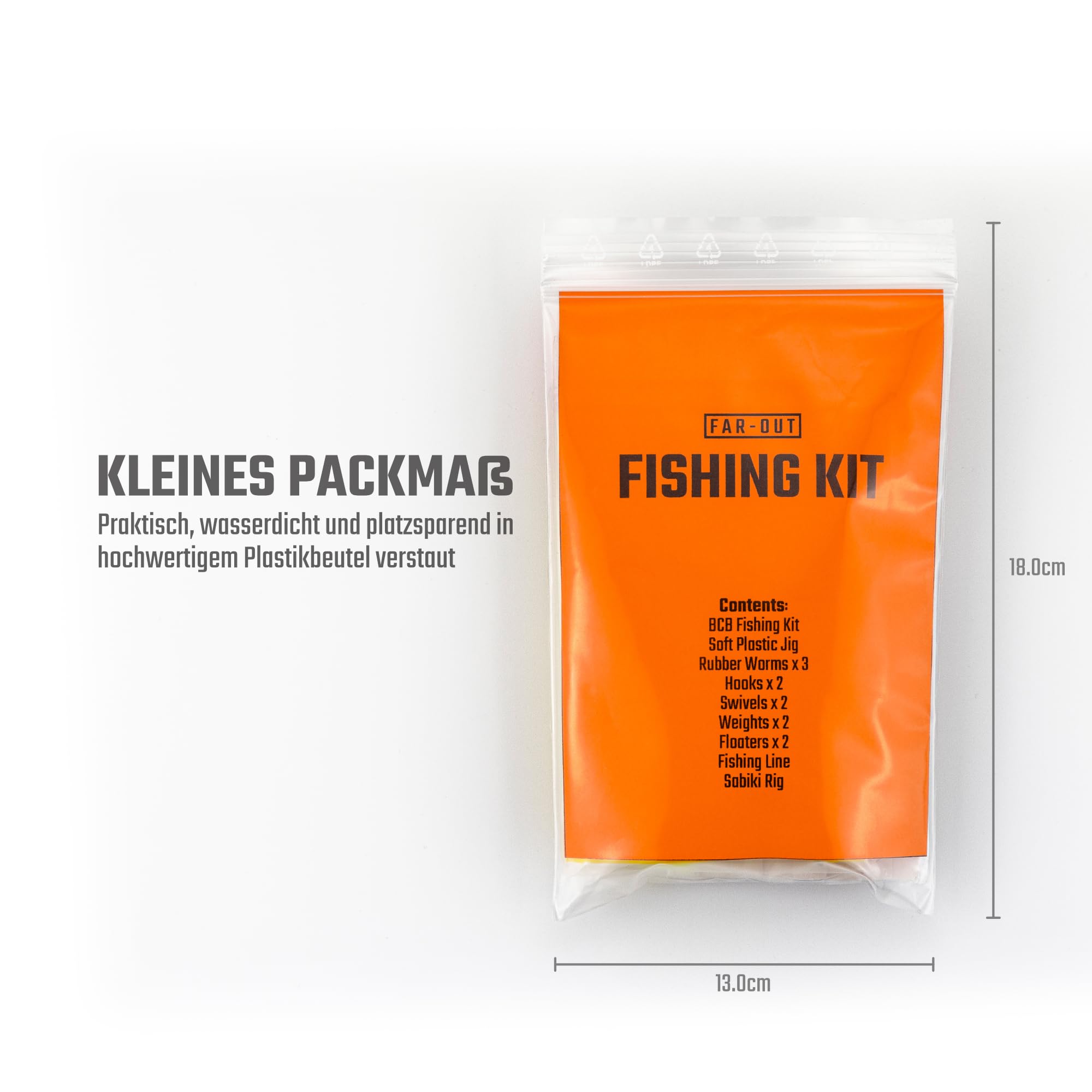 Kit De Pêche De Survie, Kit De Pêche à La Pêche, Ensemble De 24 Truites