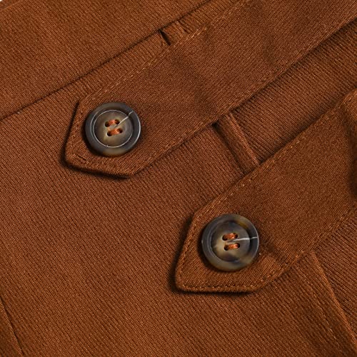 Women's High Waist Classic Loose Straight Leg Casual Pants4