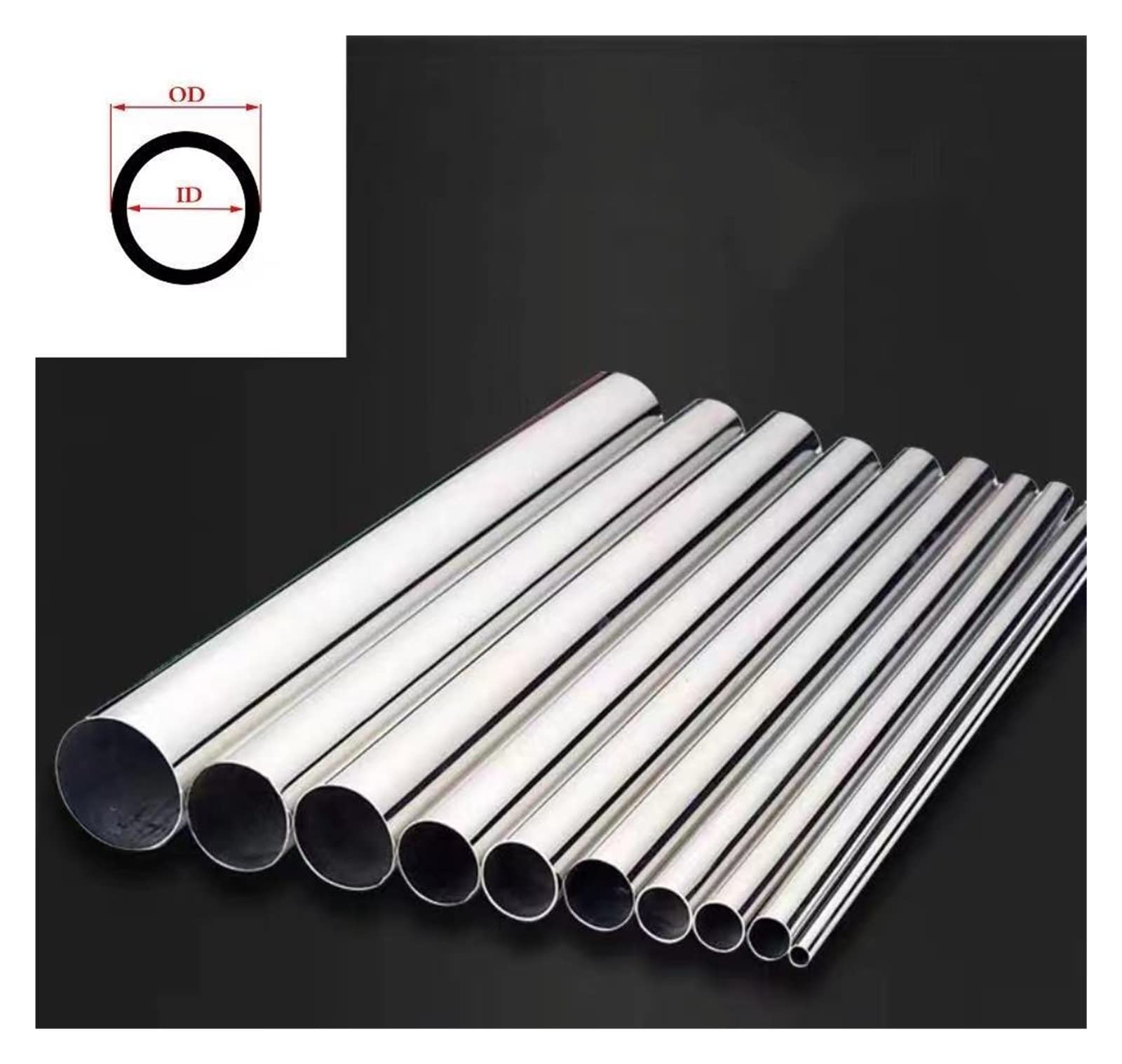 MULANGDI 42CrMo Stahlrohr 14mm Außendurchmesser - Nahtlos Und Poliert