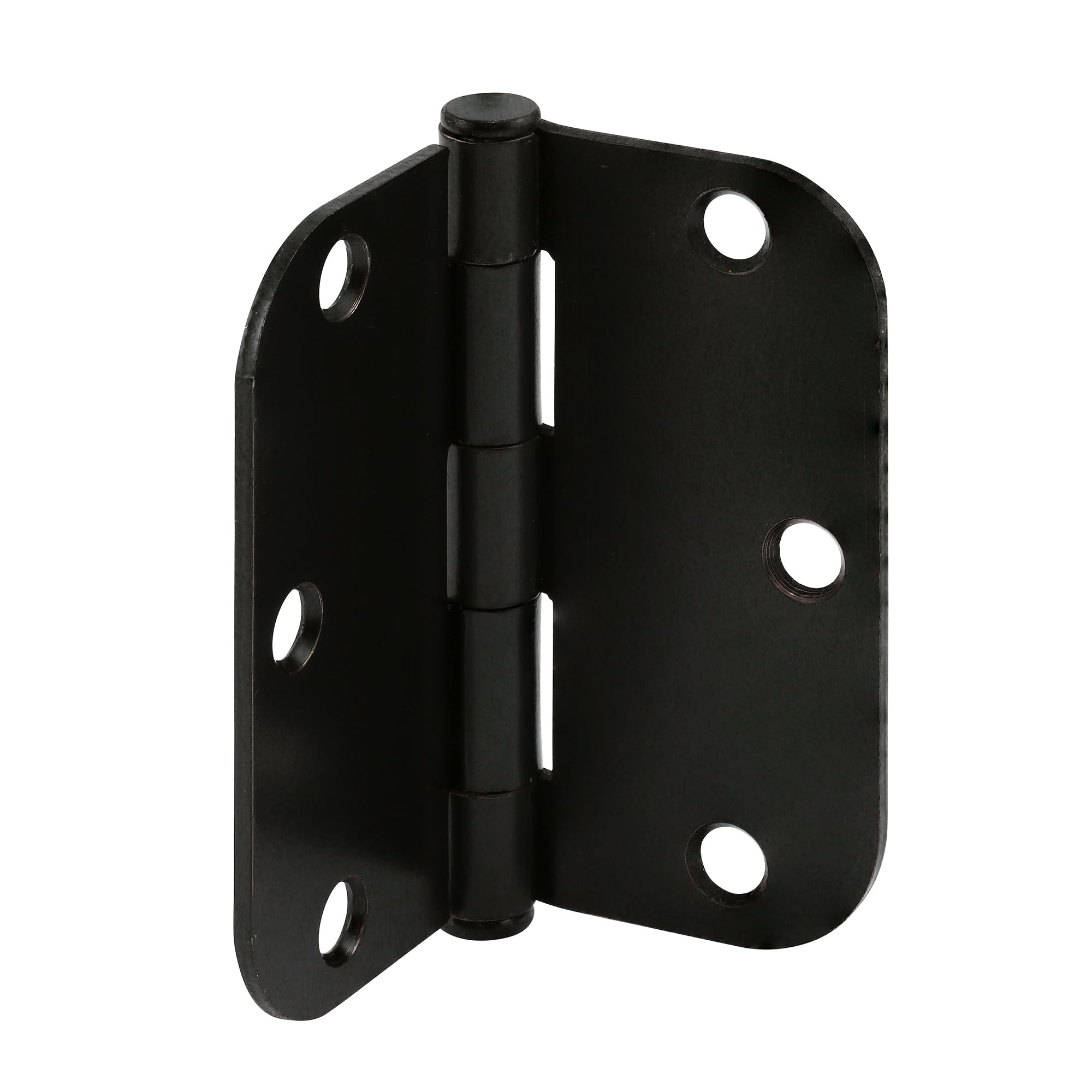 Charnière de porte 8,9x8,9 cm quincaillerie de rechange noire mate avec vis incluses