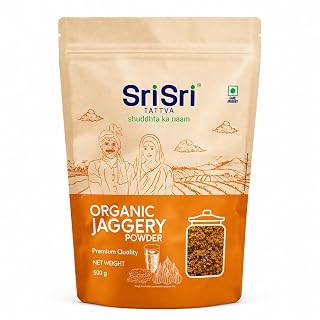 Sri Sri TATTVA shuddhta ka naam Organic Jaggery,500G (Powdered Form)
