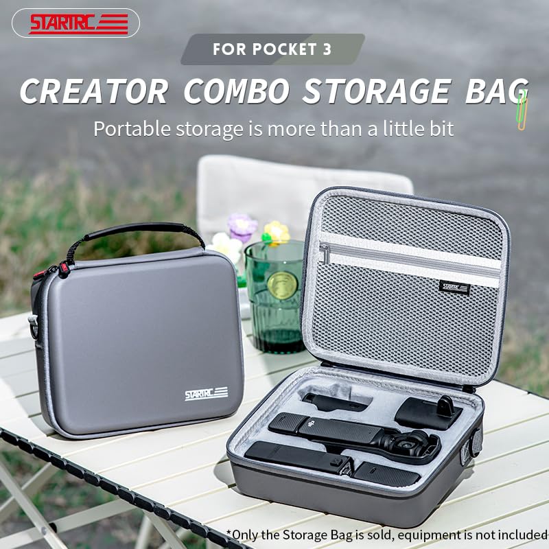 Bolsa protectora Osmo Pocket 3 impermeable para evitar arañazos en la lente del Creator Combo 2