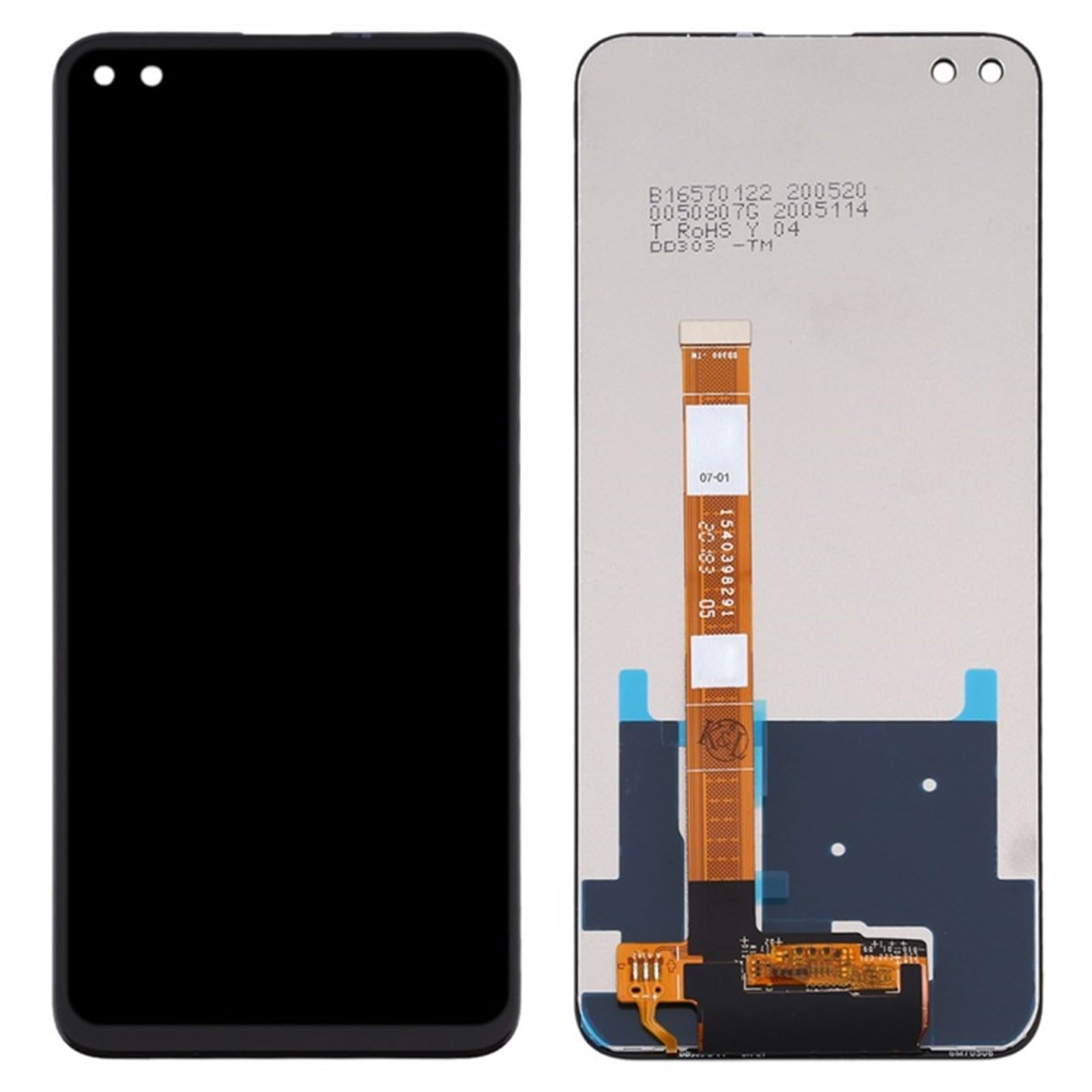 Pièces de réparation écran LCD Assemblée Complet Digitizer pour écran A92s 6 et Digitizer Home Screen Repair Set