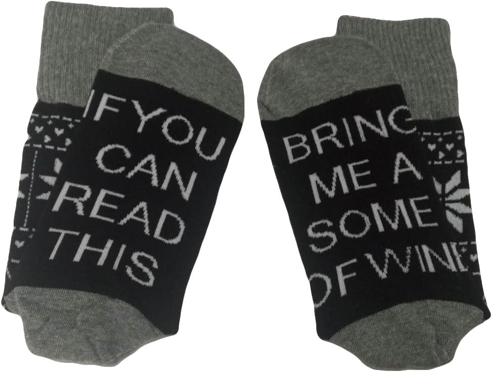 Unisex Novelty IF YOU CAN READ THIS Talking Socks Father's Day Gift