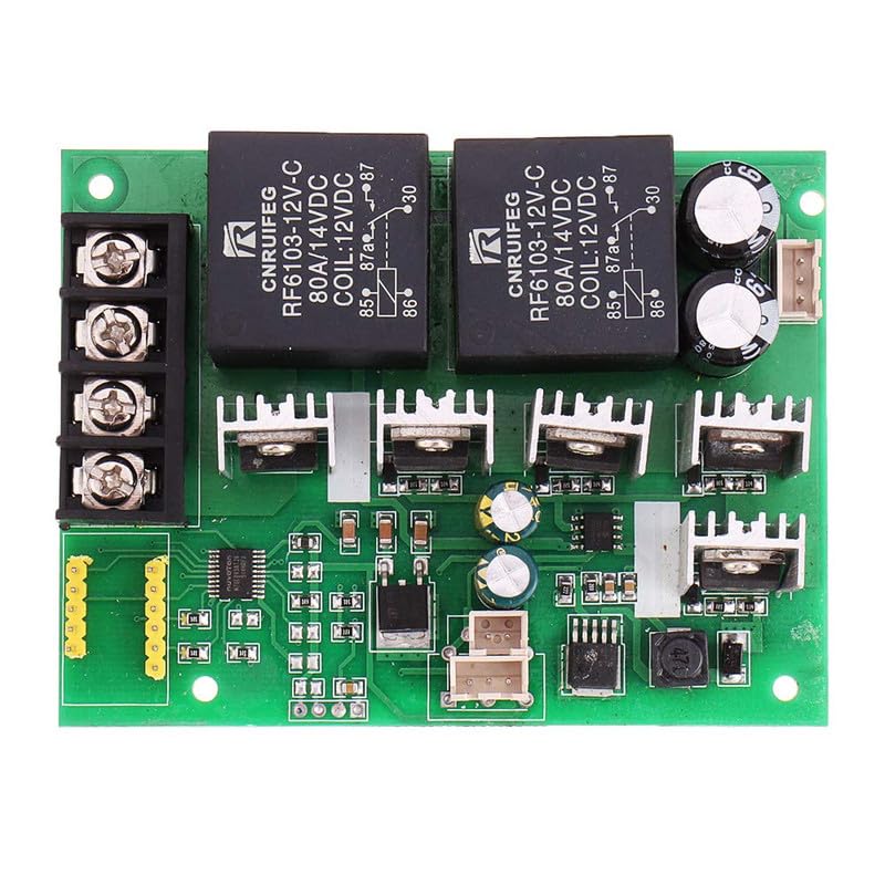 Image of IDUINO PWM DC Motor Speed Controller DC 10-55V Digital LED Display 0-100% Adjustable Drive Module Input MAX 40A-60A 12V
