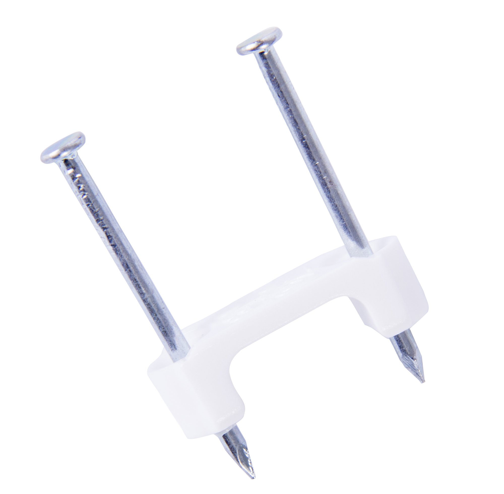 Gardner Bender PS-150 Plastic Staple, ½ Inch., 14/2, 12/2, 10/2 (NM) Cable, Quick / Easy Installation, for Romex, UF, (NM) & More, 100 Pk., White — Amazon image 5