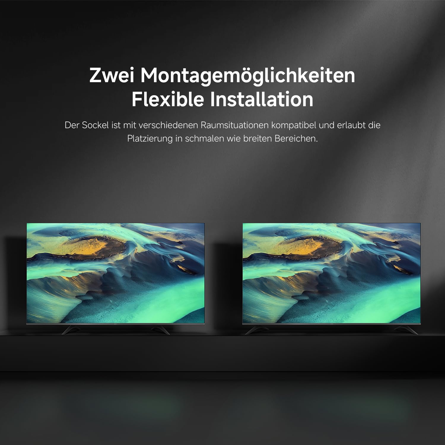 Xiaomi TV F Pro 75 (190 cm), 4K UHD QLED, Smart TV, Fire OS8, HDR10+, MEMC | Triple Tuner DVB-C/S/S2/T/T2, 60Hz with 120Hz Game Boost Mode, Voice Control with Alexa, 2GB + 32GB