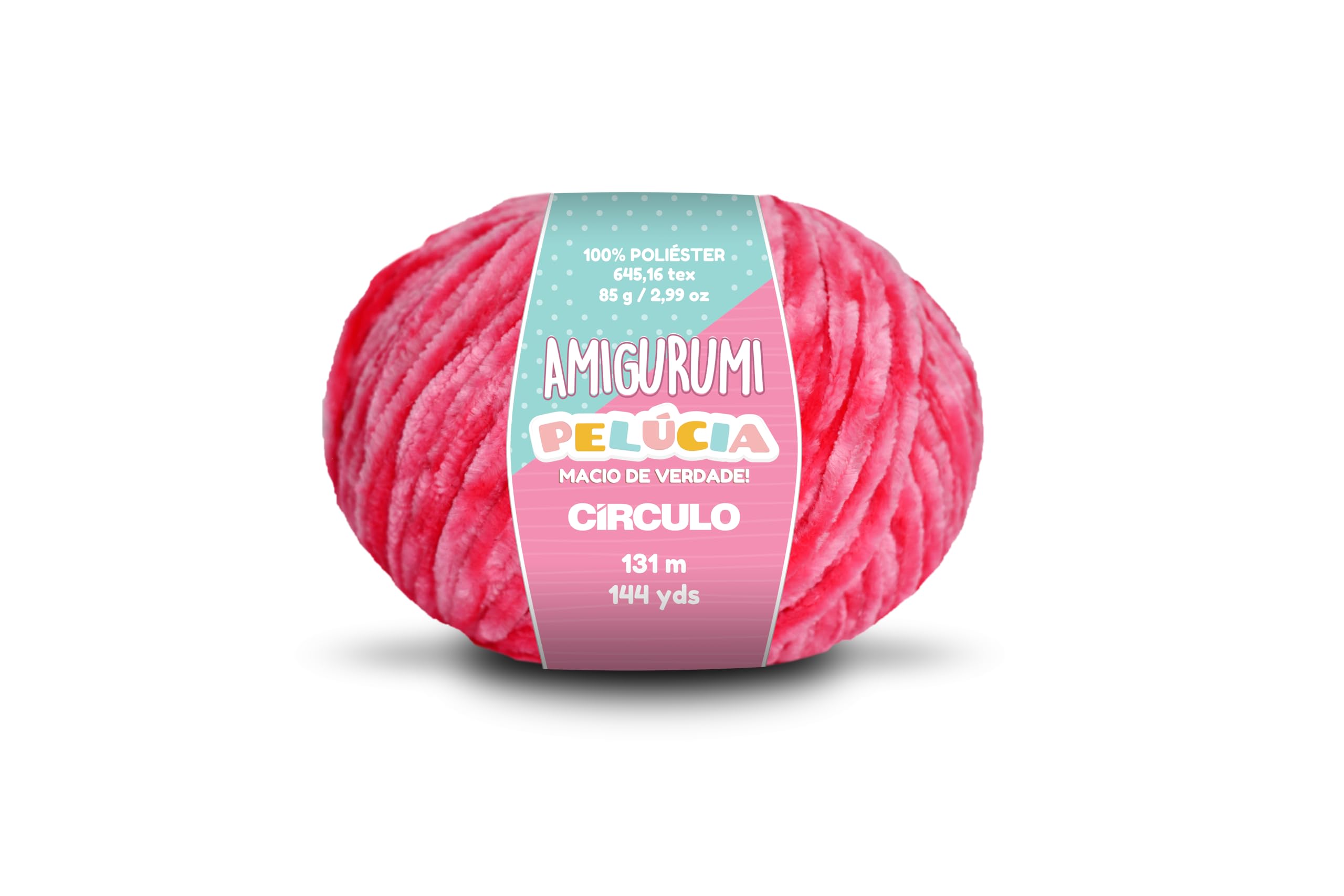 Circulo Amigurumi Pelucia Yarn 131metre 85g - Cherry