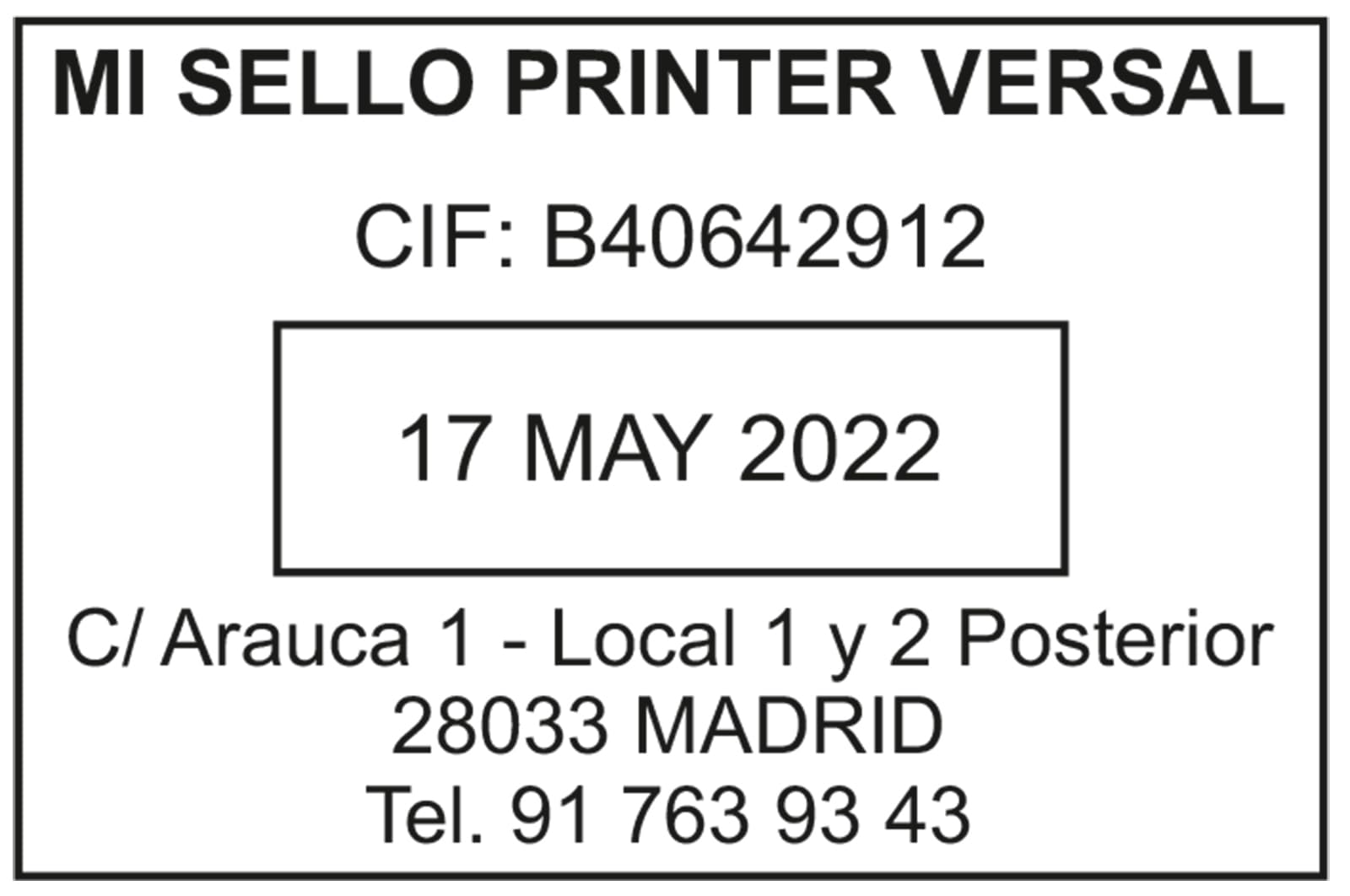 Sello Personalizado Fechador | Sellos Empresa Automatico | Sellos Fecha Oficina Logo | Sello Entrada/Salida/Recepción | TRODAT 4727 54x31mm 12 años | 6 Lineas
