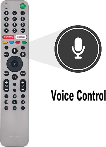 Miniatura 5 de Allimity RMF-TX611U RMFTX611U Control remoto de comando de voz de repuesto compatible con Sony Z8H Full Array LED 8K HDR Bravia LCD TV XBR-75Z8H