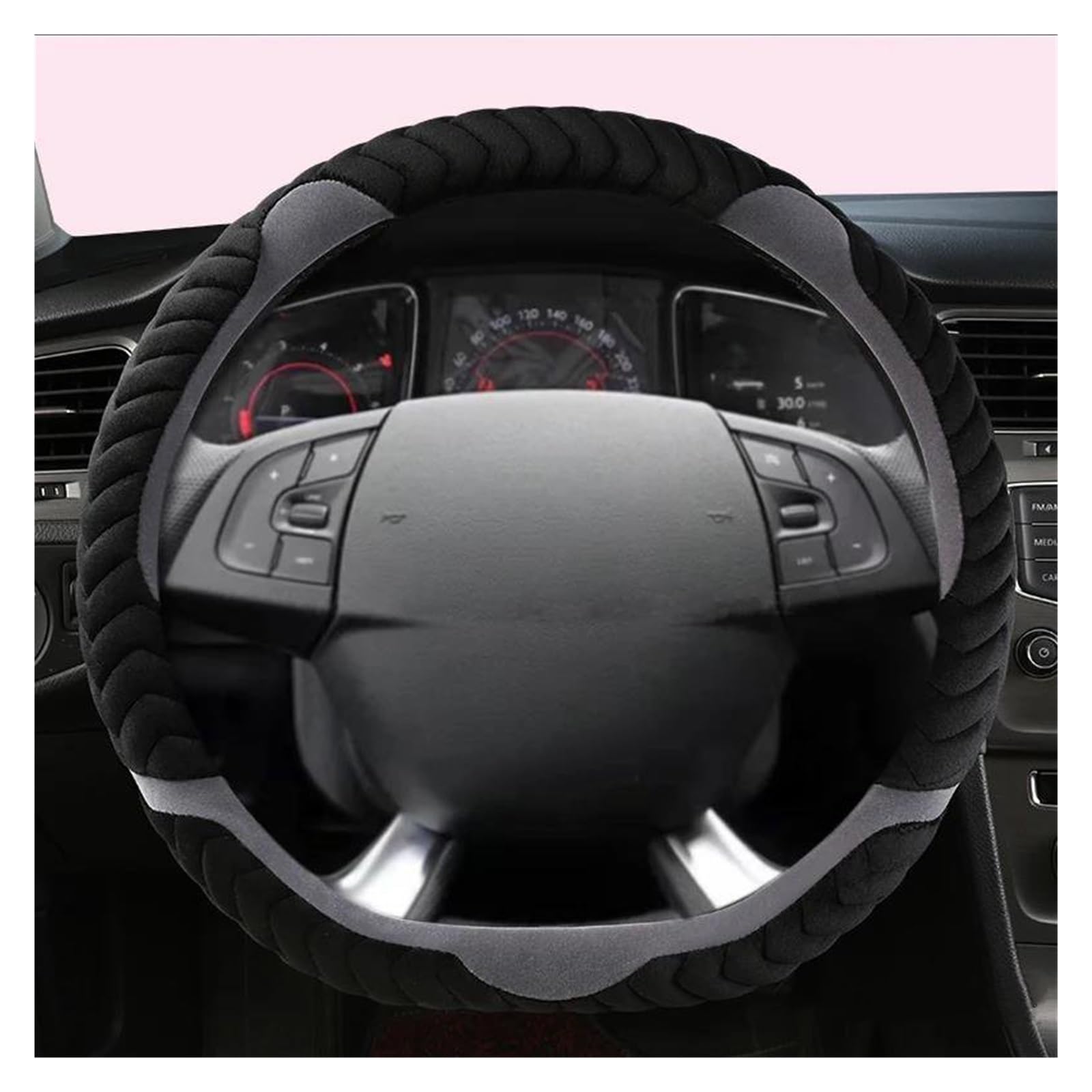 Couverture de volant en peluche pour Citroen DS3 DS5 : protégez vos mains
