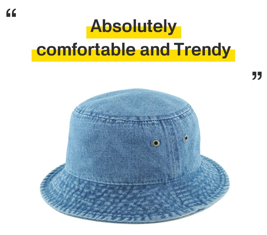 Image of KBETHOS 100% Cotton Washed Bucket Hat