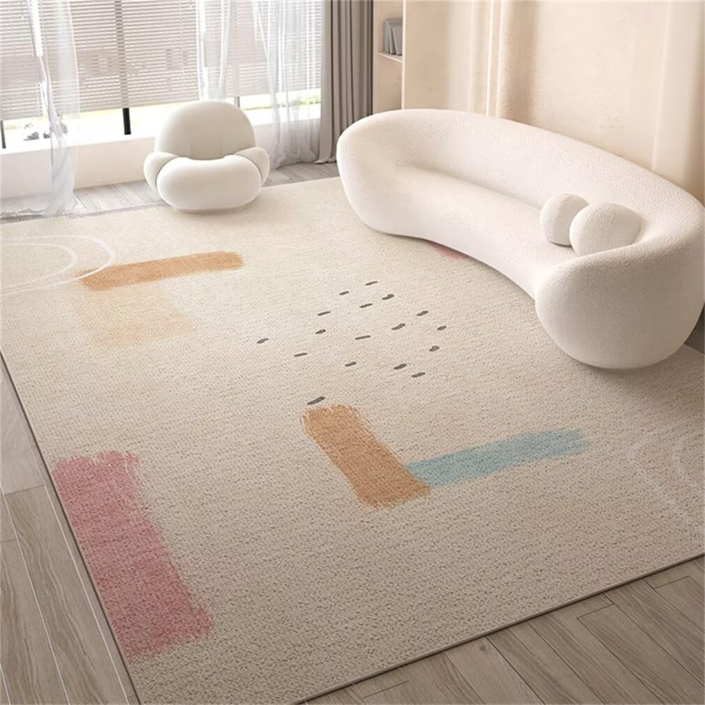 Tapis couleur sable frais et simple de format 80x150CM pour chambre enfant