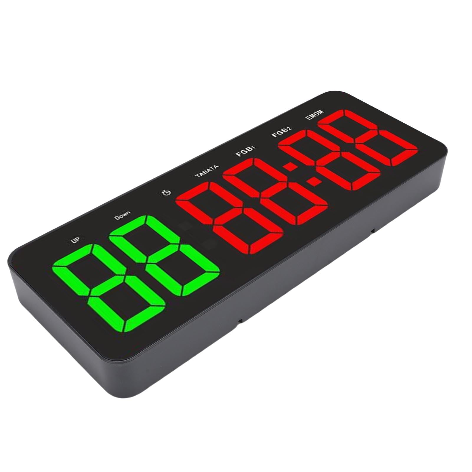 Topiky Temporizador de Gimnasio, Cuenta Atrás, Intervalo de Cuenta Atrás, Temporizador de Fitness con Control Remoto para Entrenamiento Deportivo, Control Remoto Inalámbrico, Cable de Alimentación