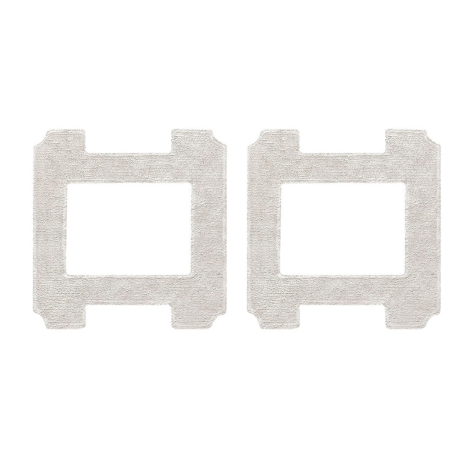 Yhplxyuus 2 / 4Pcs Window Robot Vacuum Mop Mop Cloth Replacement Soft Fiber Mopping Pad for W1 / W1PRO Window Cleaner Cloth