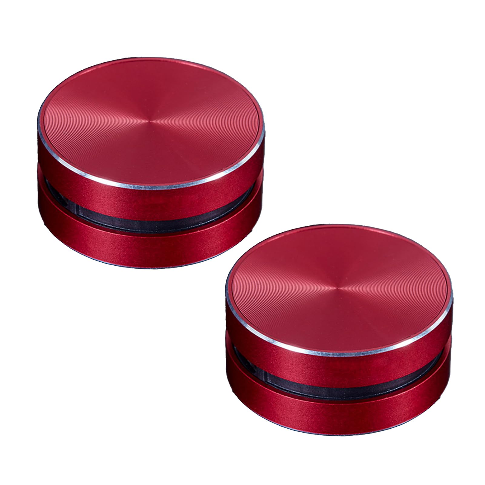 Mini Altoparlanti a Conduzione Ossea Altoparlante Portatile Wireless BT Suono di qualità Microfono Incorporato per Mini Viaggiatori All'aperto (2 pacchi)