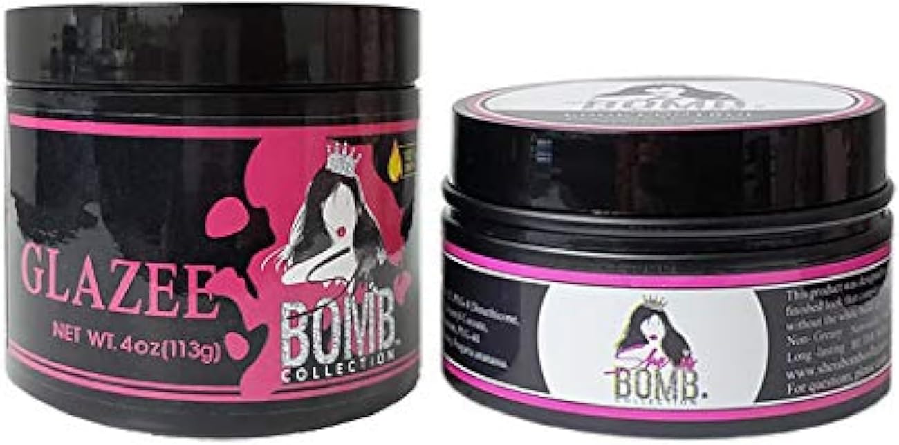 she is bomb collection Edge Gel 3.5oz + Glazee 4oz