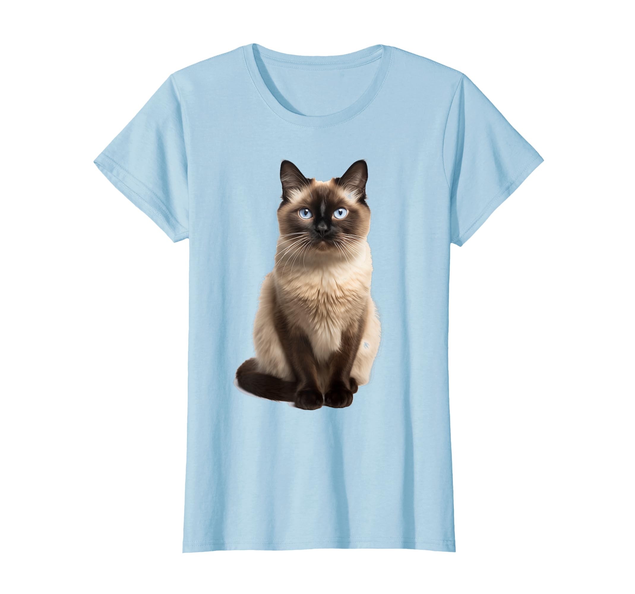 Amazon | シャム猫 美人 雄大なシャム猫 ラブリーシャム猫 Tシャツ | T