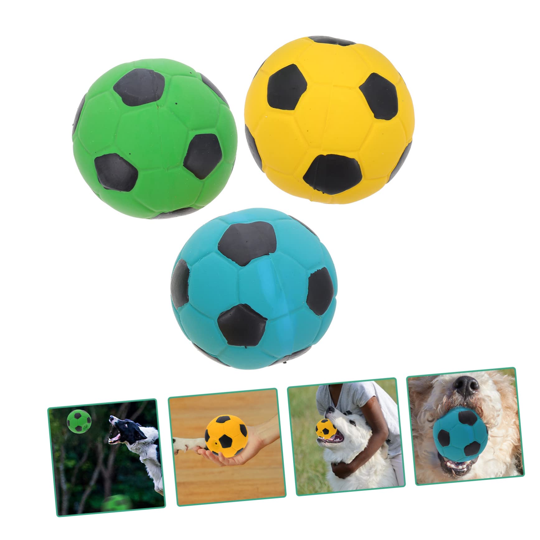 Angoily 4sets Hund Interaktive Spaß Kauen Spielzeug Welpen Spielzeug Haushalt Hund Interessant Molaren 3 Stücke * 4