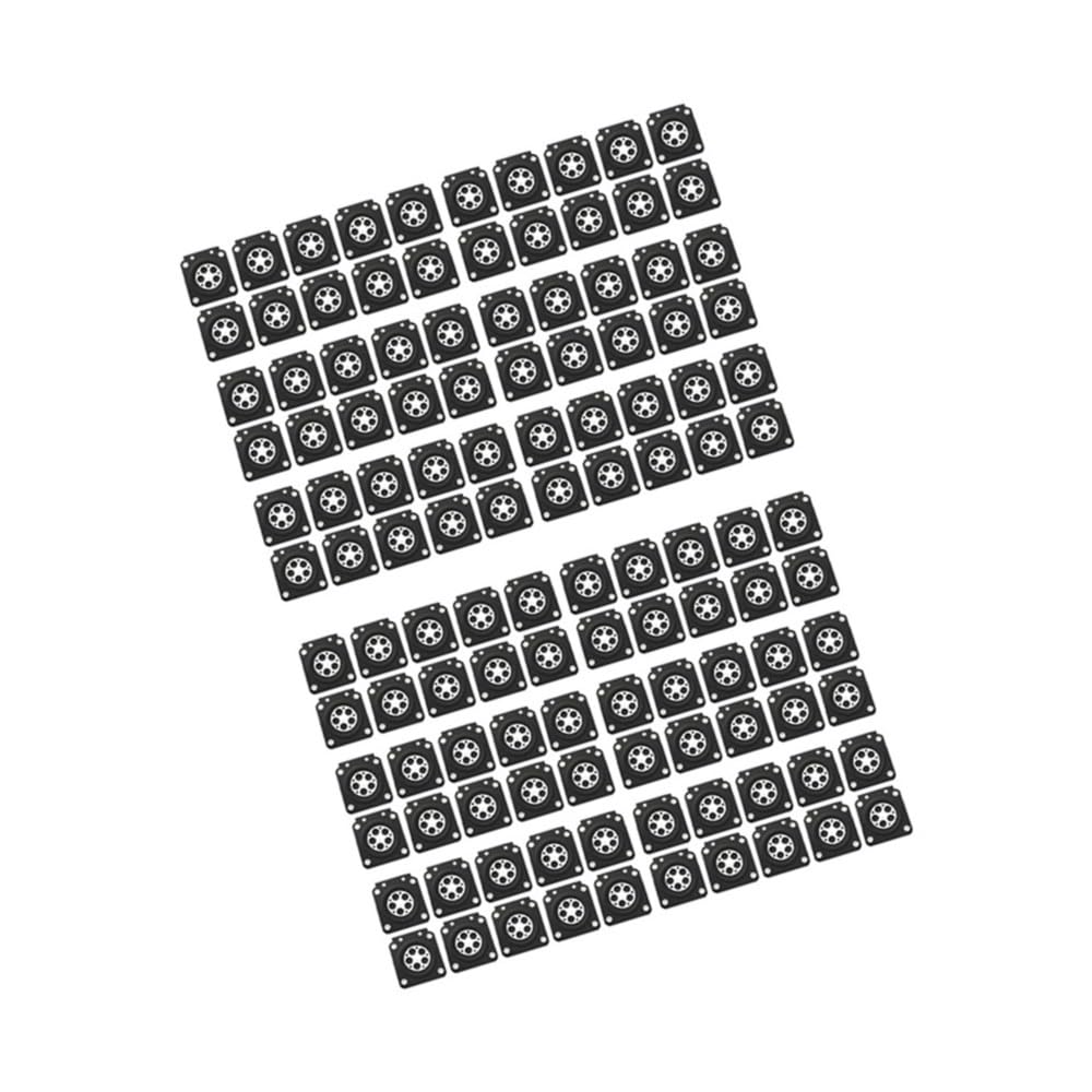 120 piezas de juntas de membrana de diafragma de medición de 180 piezas para kit de reparación de carburador 180 192