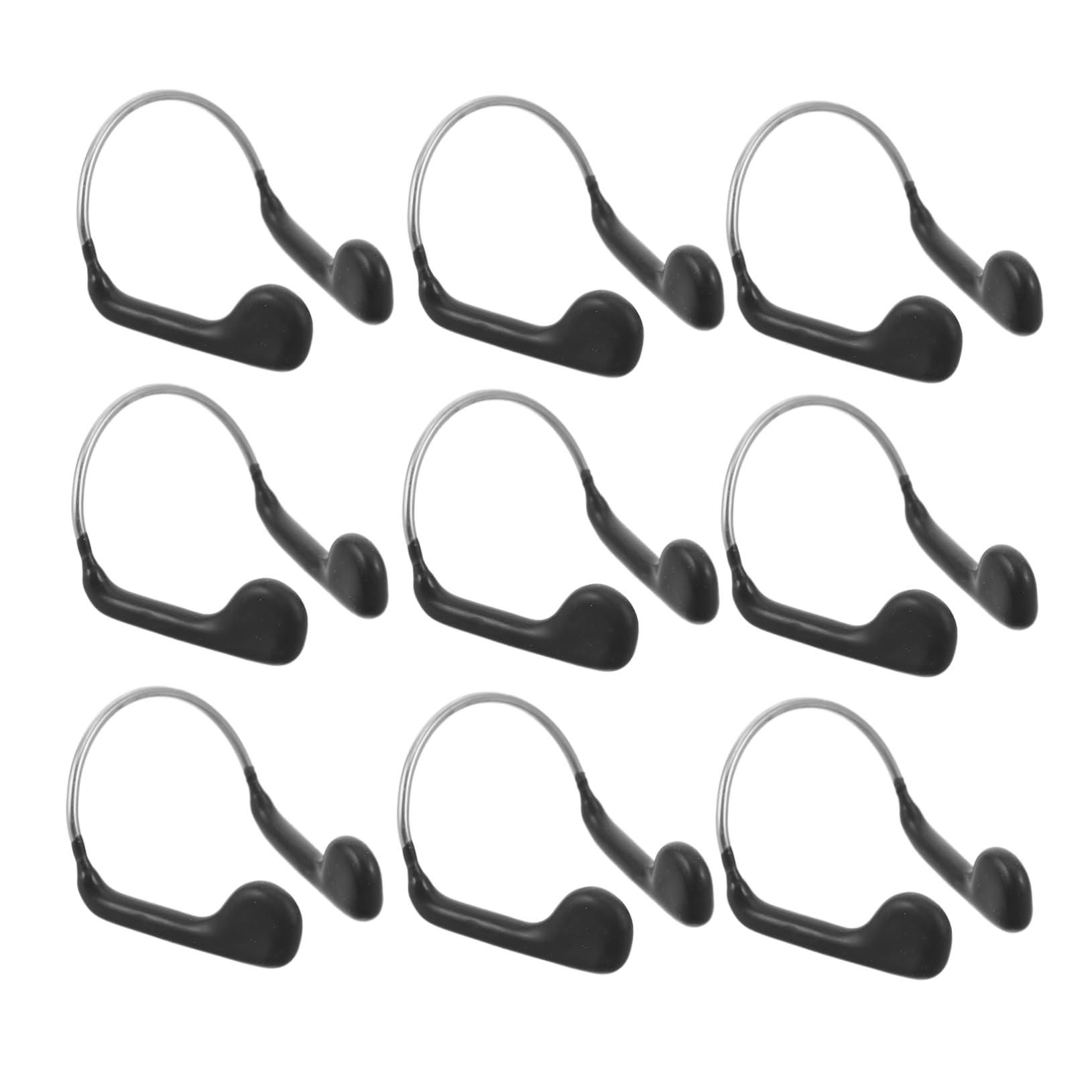 DECOMELODY Water Sports Pack Swimming Nose Clips Soft Secure for Men Diving Kit with Storage Box