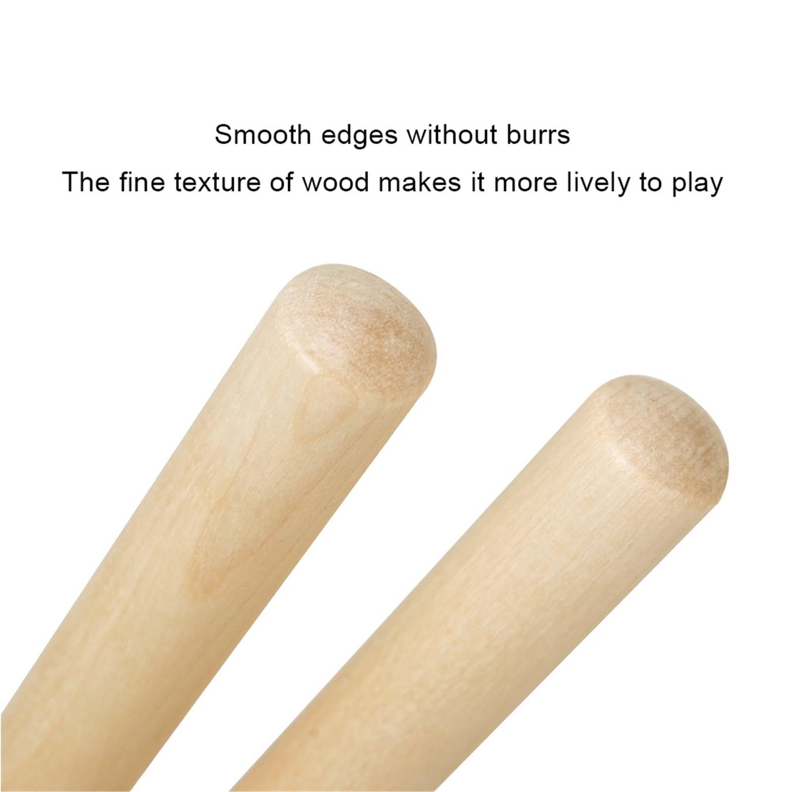 TrommelstöCke Wood Drum Sticks 5A 7A Classic Maple Wood Teardrop Head Drumsticks Musical Instruments Accessories for Adult Kids FüR Schlagzeug