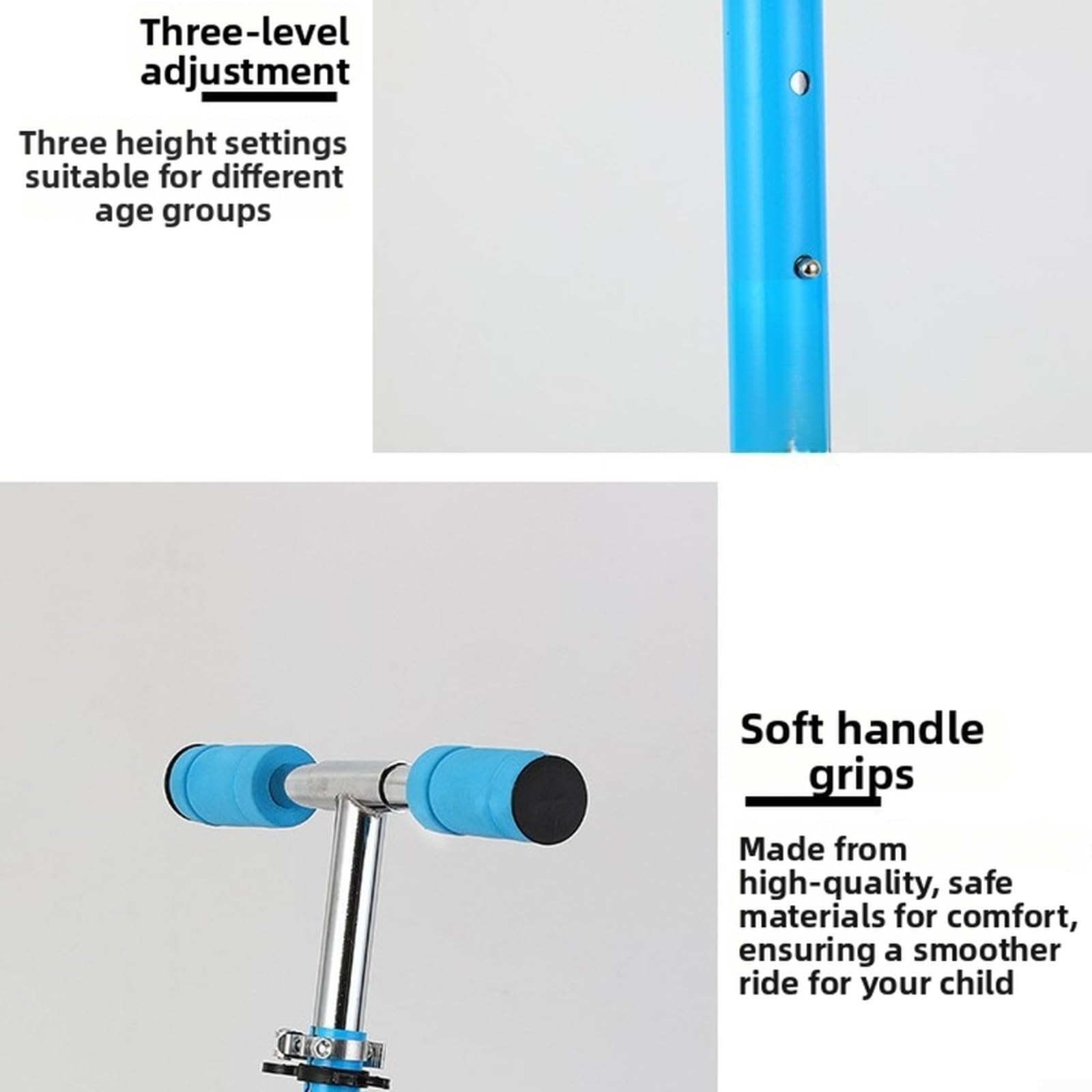 Outdoor 2-in-1 Schnee- und Land-Roller Dual-Use Schneemobil mit Eisen-PVC-Rahmen für Ski Snowboard Reiten, Schwarz für Kinder und Erwachsene Winterspaß