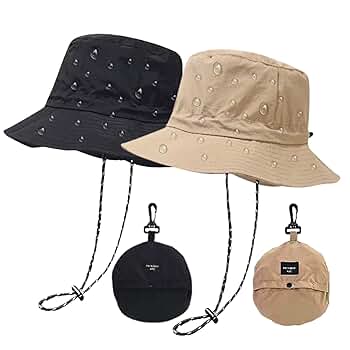 帽子 OVY Nylon Water-Repellent Bucket Hat Cotton Nylon Water-Repellent Bucket Hat (black) | OVY
