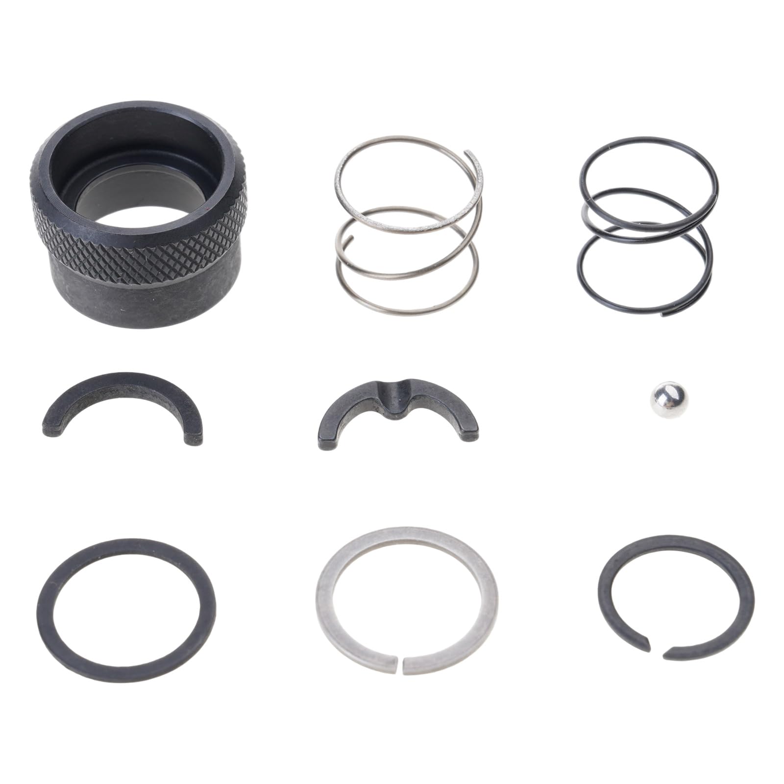 Piceioep Impacts Wrench Replacement Parts N921819 Collar Spring Steel Ball Impacts Driver Set for DCF850P2 DCF845P1 Models Collar Spring Steel Ball Driver Set