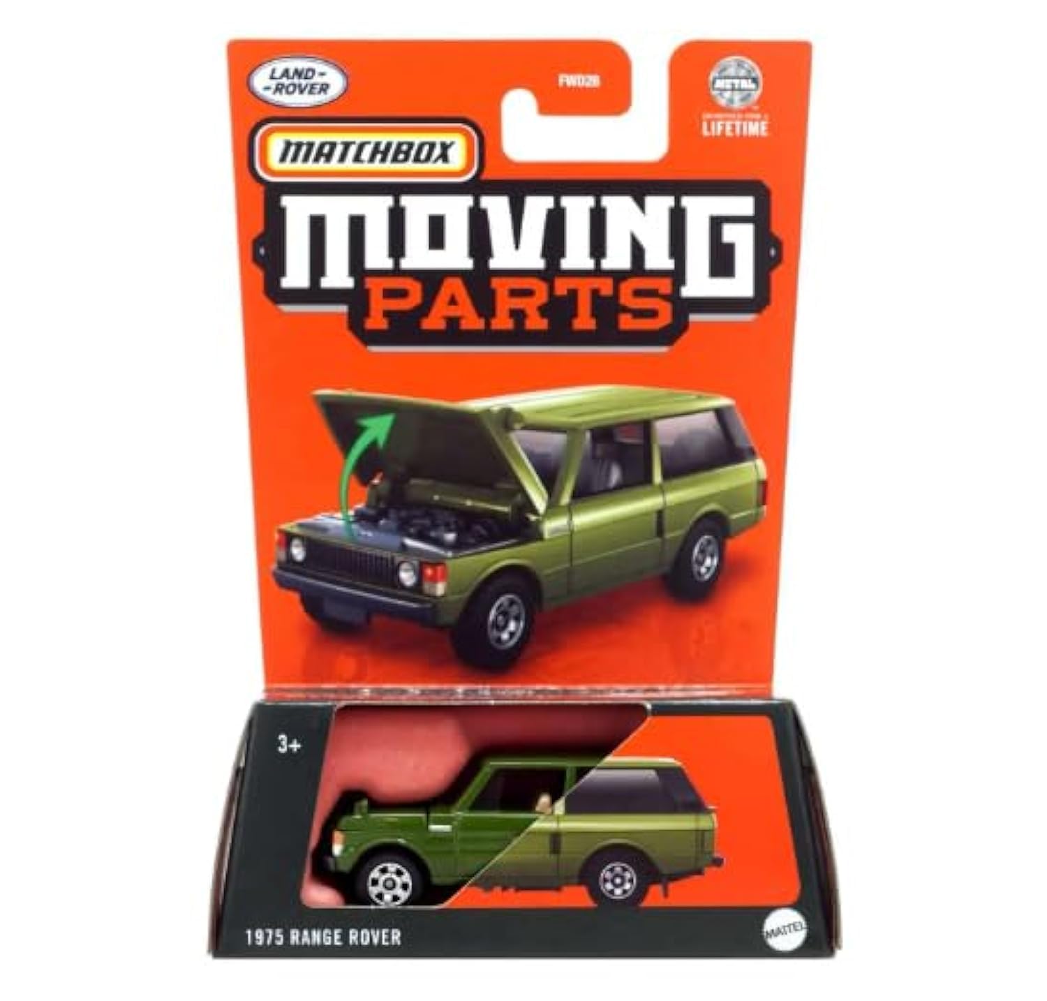 Matchbox Moving Parts 1975 Range Rover (Green)