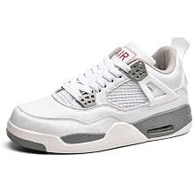 Womens Mens Air 4 Retro Classic Skate Trainers Lightweight Basketball Shoes Casual Sneakers Work Running Walking Zapatos