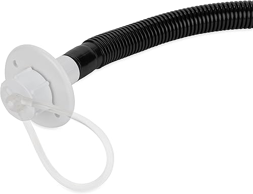 Miniatura 5 de Flojet 1202.1050 04406-143A Quad II Bomba de agua 'Quiet Quad' - 12 V CC, 3.2 GPM, grifo de drenaje flexible Camco negro y Camco con sistema de