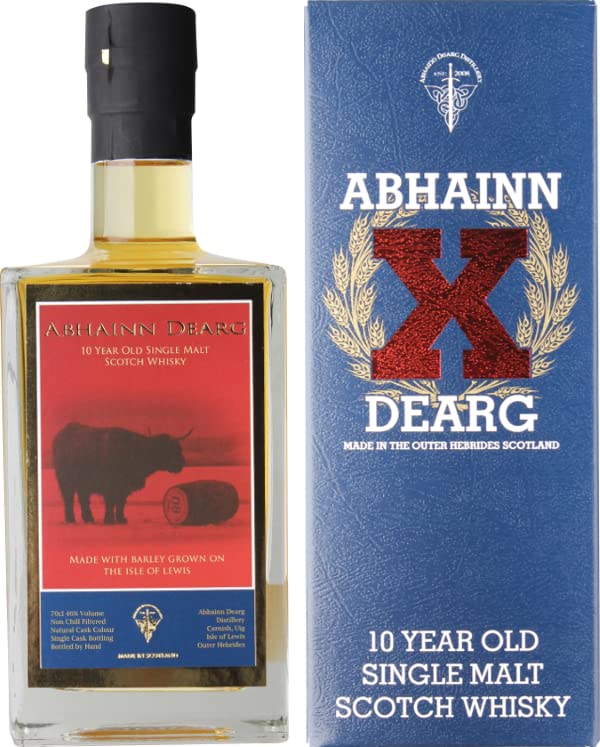 【専用！】ABHAINN DEARG 10年　アビンジャラク Amazon.co.jp: アビンジャラク X 10年 正規品 46度 700ml : 食品・飲料