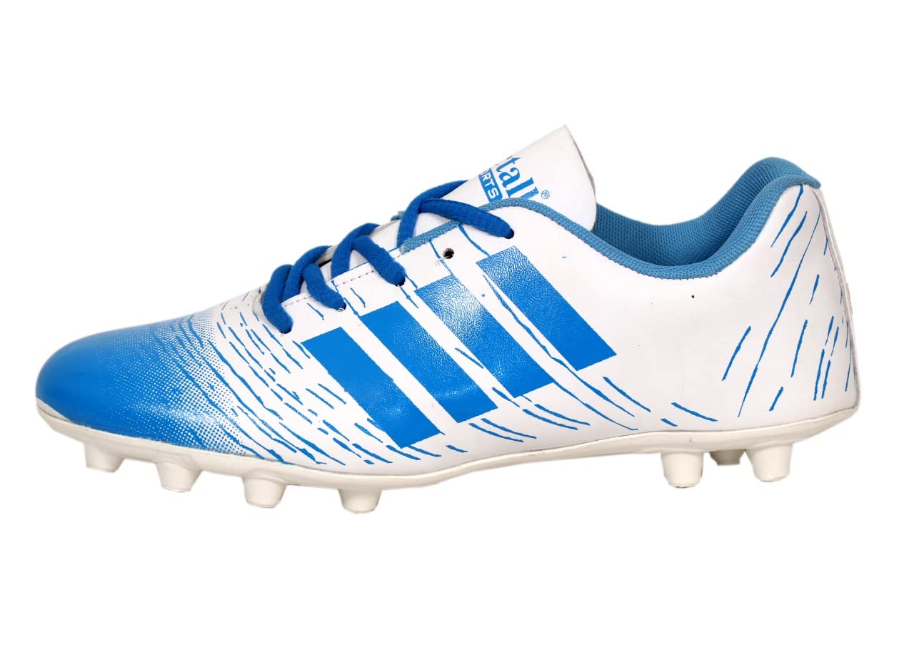 Victall Men’s Striker Football Shoes Studs – Football Sneakers with Easy Lace Up, Ankle Grip,-image-10
