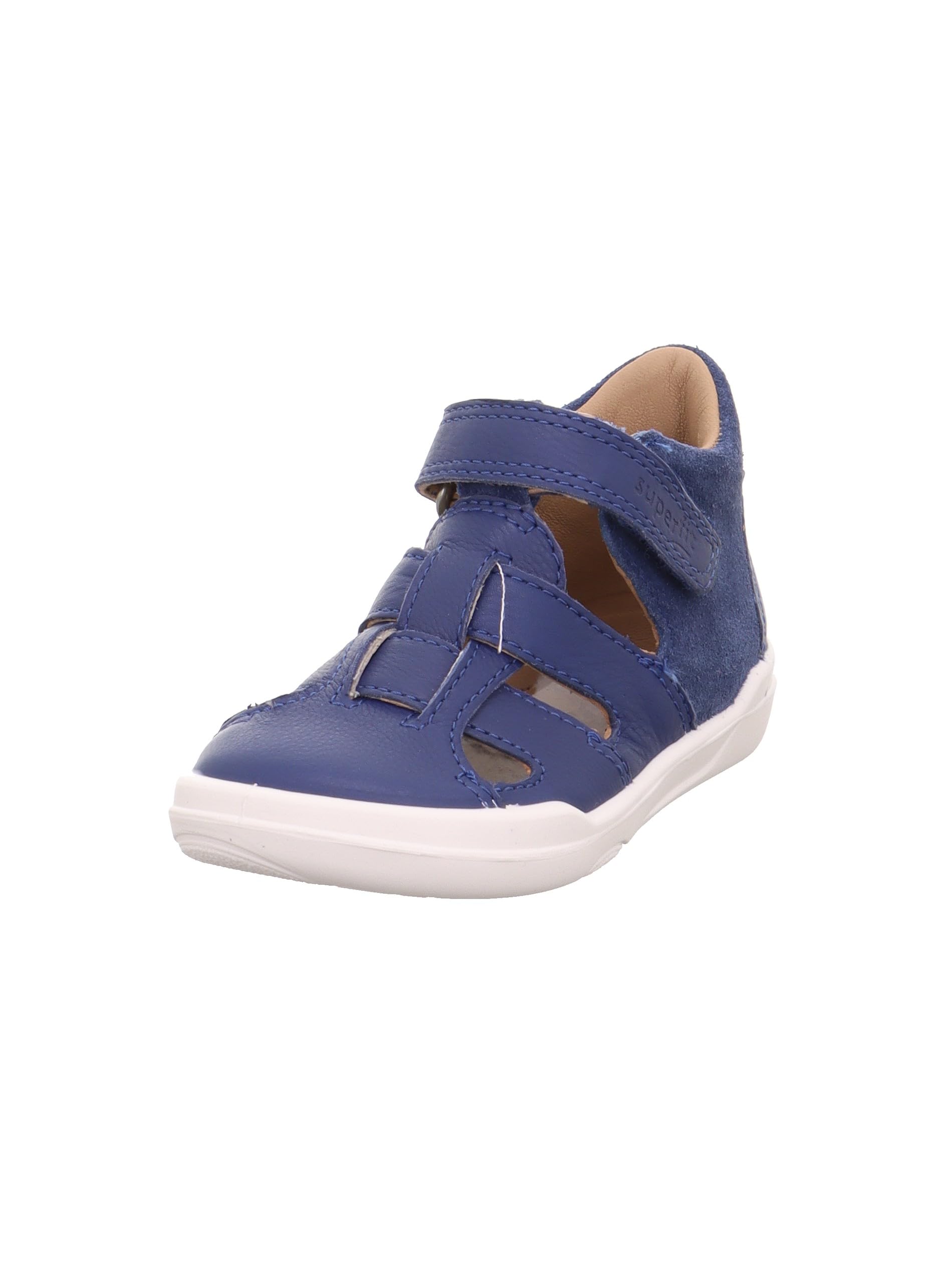 Superfit Boys Superfree First Walking Shoes, Blue 8000, 4.5 UK Child