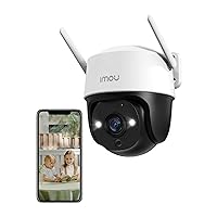 Imou Telecamera Wi-Fi Esterno 5MP, Telecamera WiFi 3K Visione Notturna a Colori