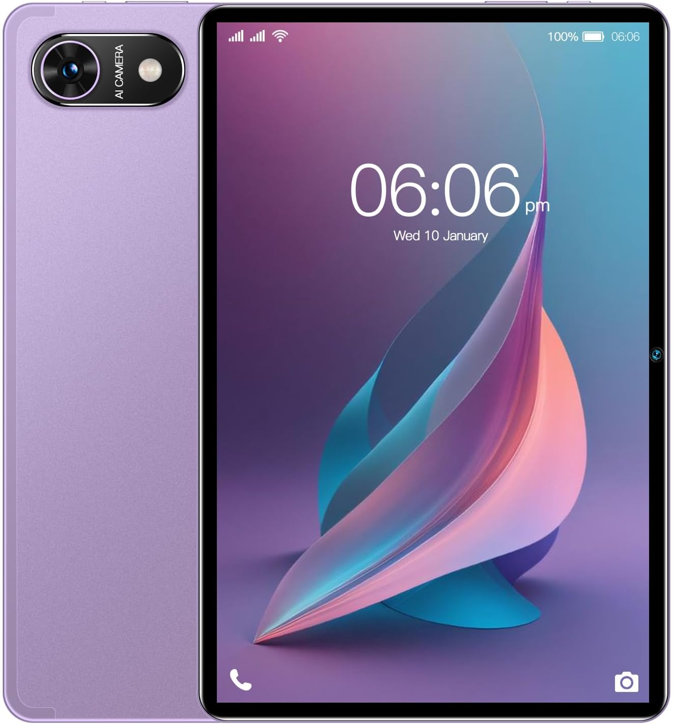 DIVENT-Tablet, 16GB de RAM + 512 GB de ROM, tela de 10,1 polegadas ...