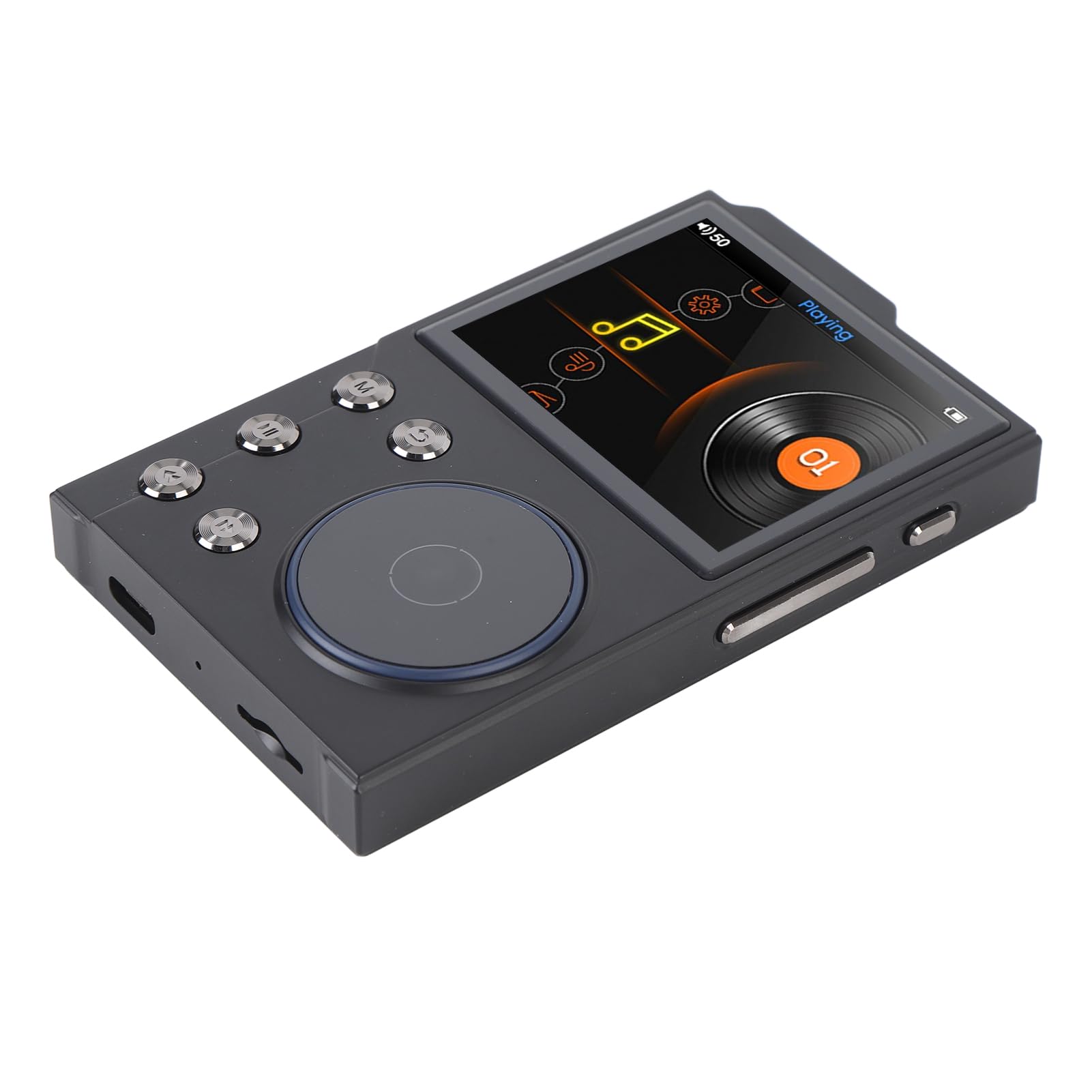 GOWENIC Lettore Musicale DSD Portatile Senza Perdita di Dati |Lettore MP3 con Display HD da 2,4 Pollici con Bluetooth 5.3 per Viaggi, Spazio di Archiviazione da 16 GB, Batteria da 10 Ore