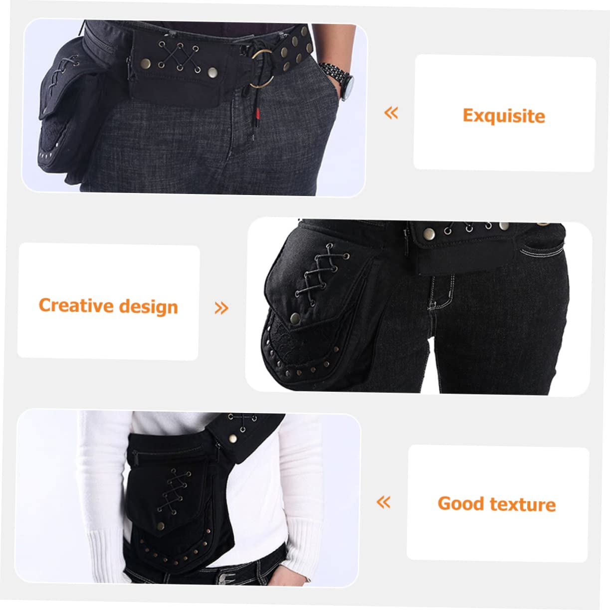 jojofuny Borsa Portautensili Per Telefono Alla Moda Accessorio Per Escursionismo E Campeggio Custodia Per Cellulare Per Telefono Design Robusto E Tasche Multiple