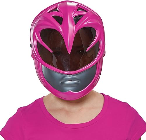 Máscara de guardabosques rosa para niña