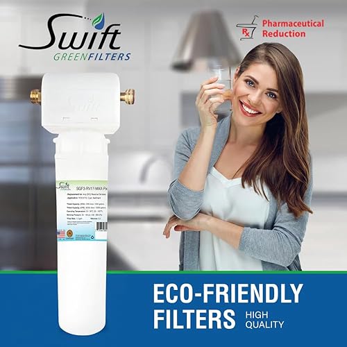 Miniatura 7 de Swift Green Filters SGF3-14-MAX-Rx-2– Sistema de filtro de agua para debajo del fregadero de varias etapas | Alta capacidad, ecológico, conexión