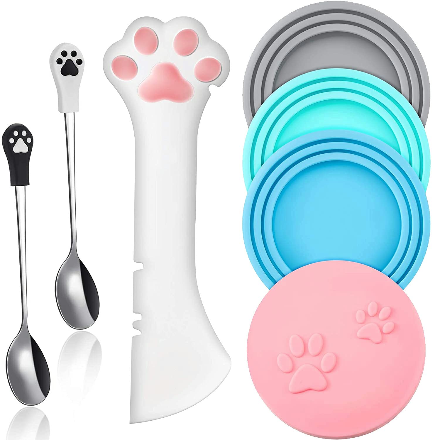 Qiopertar Cuillère De Nourriture Pour Animaux De Compagnie Cuillère De Nourriture Pour Chiens Chats Clip Hygi Nique Alimentation Et Universelle