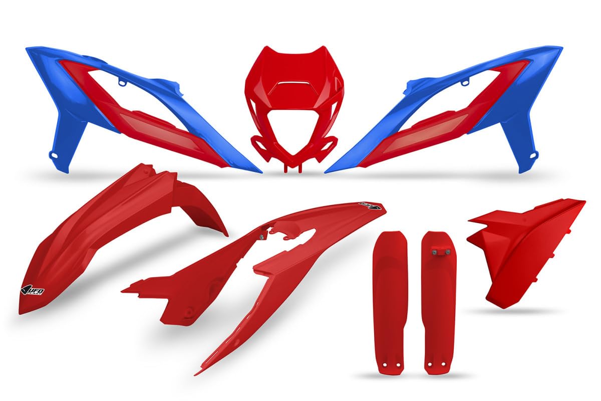 UFO PLAST Full Kit Red-Blue Beta RR 400 2023-2024