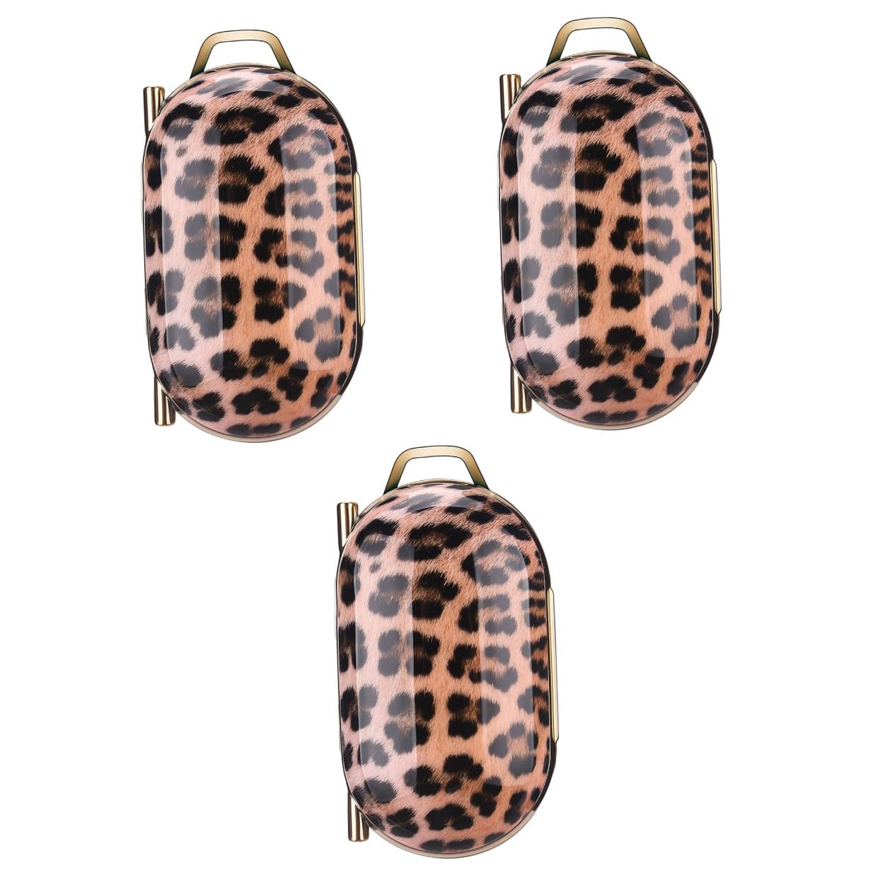 DOITOOL Estuche para Auriculares con Mosquetón 3 Unidades Carcasa Protectora Diseño Compacto para Actividades al Aire