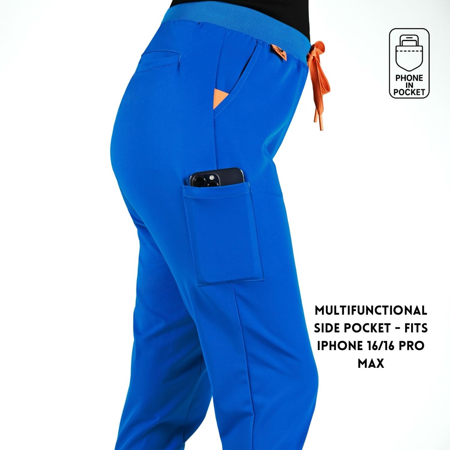 Estiva Elsie Medical Scrub Jogger Pants for Women - Stretch, Breathable, Professional Workwear