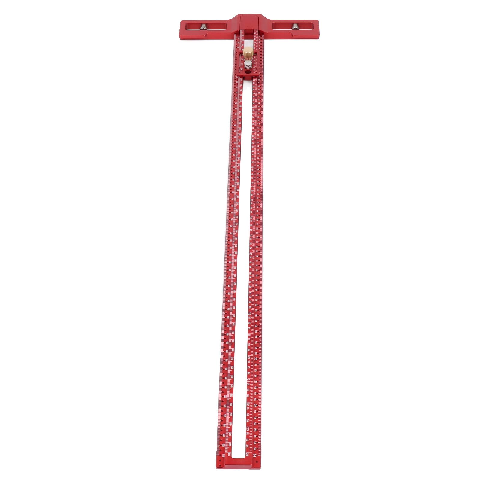 Alomejor T Type Scribing Ruler with Adjustable Slider