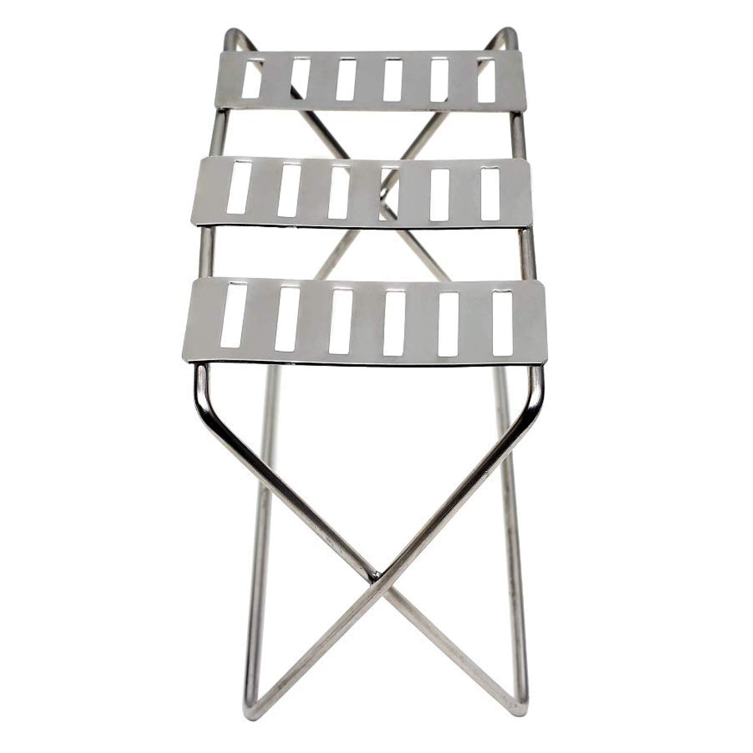 Easyroot Stainless Steel Spoon Stand/Cutlery Stand (X Shape) Without