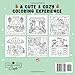 Cozy Corners: Coloring Book for Adults and Teens Featuring Super Cute Nooks and Hygge Spaces for Relaxation (Cute and Comfy Coloring Books)
