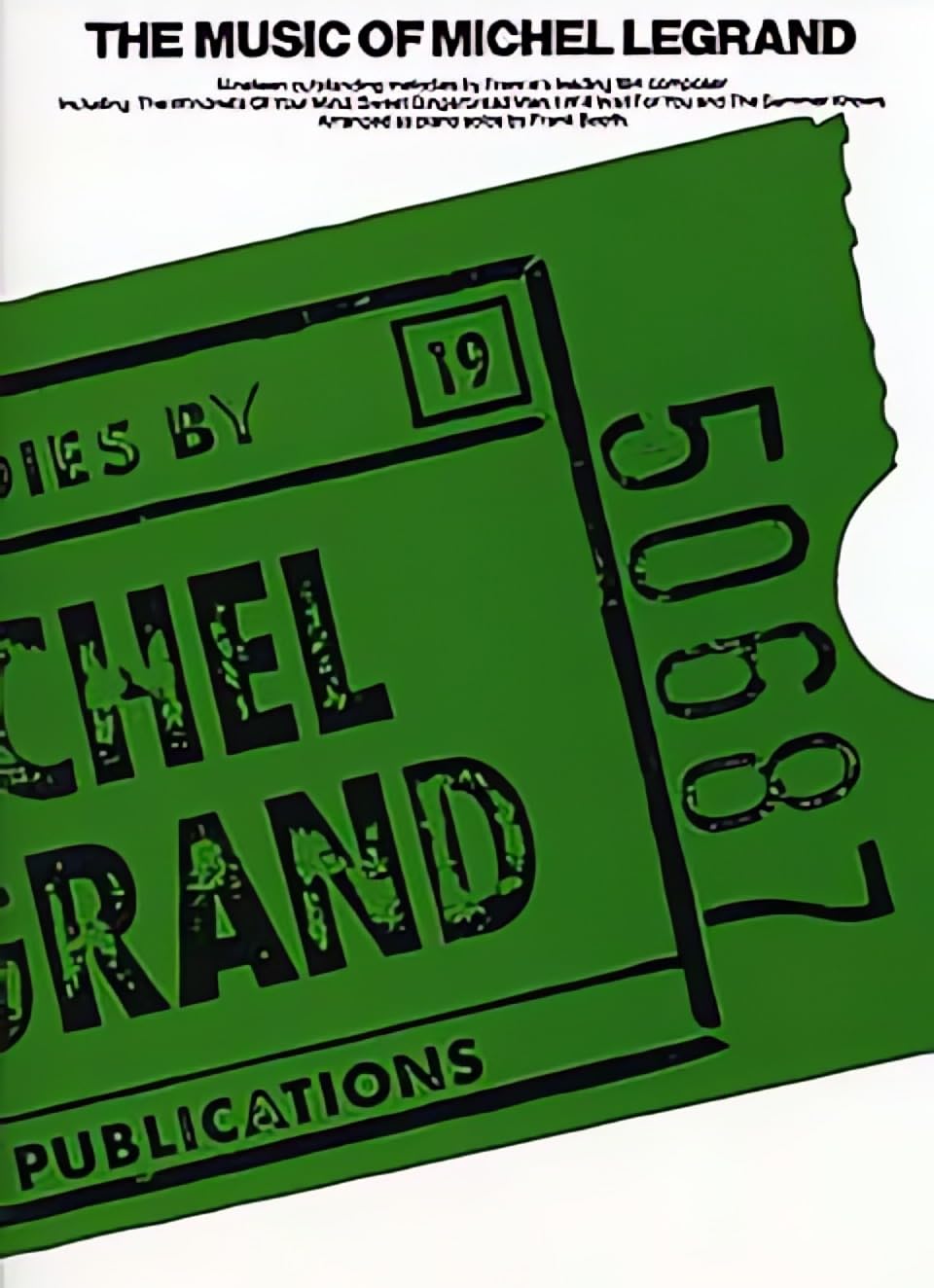 The Music Of Michel Legrand Pf